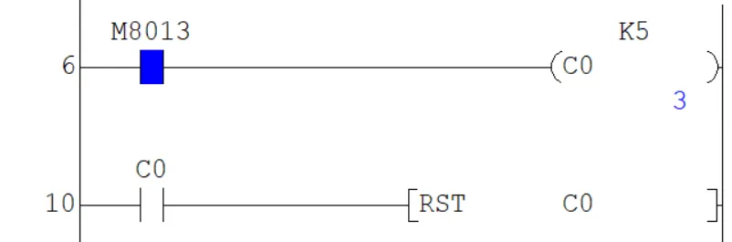 img/FXCPU Special Relay/Mitsubishi Special Relay M8013.webp